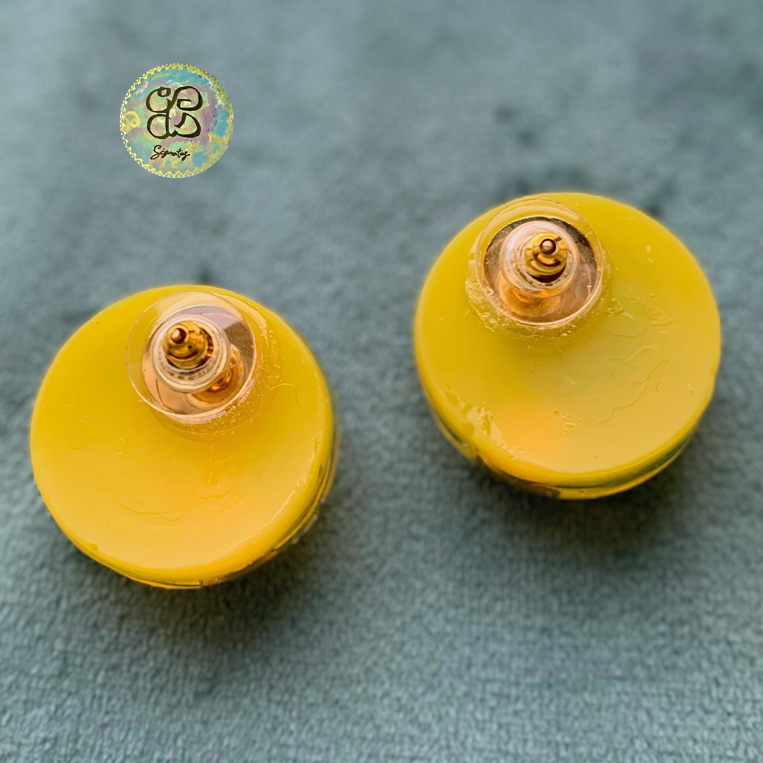 YAKIMONO ohana yellow(ピアス)