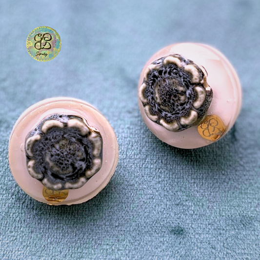 YAKIMONO ohana white(ピアス)